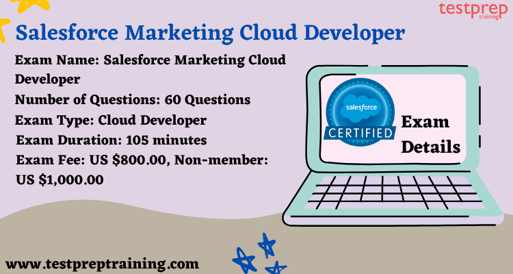  Salesforce Marketing Cloud Developer exam details 