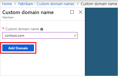 Learn to Add your custom domain name using the Azure Active Directory portal