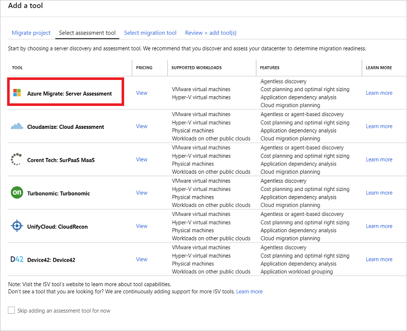 Learn to Assess VMware VMs with Server Assessment