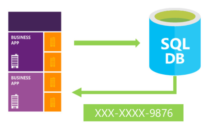 Dynamic data masking in Encryption