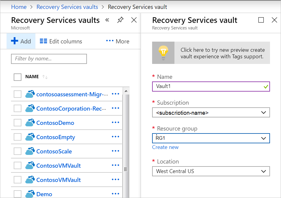 Setting up disaster recovery for Azure VMs