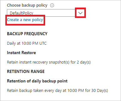 Learn to Back up an Azure VM from the VM settings