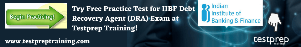 IIBF Debt Recovery Agent (DRA) practice tests