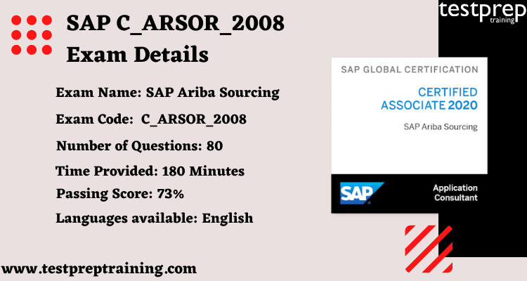 SAP C_ARSOR_2008 exam details 