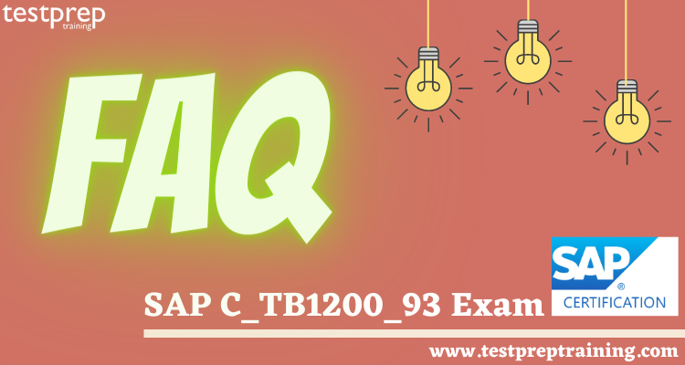 SAP C_TB1200_93 FAQ