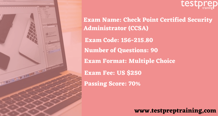 Check Point Certified Security Administrator (CCSA) R80 exam details 