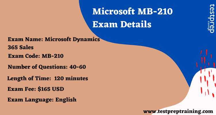 Exam MB-210: Microsoft Dynamics 365 Sales exam details 