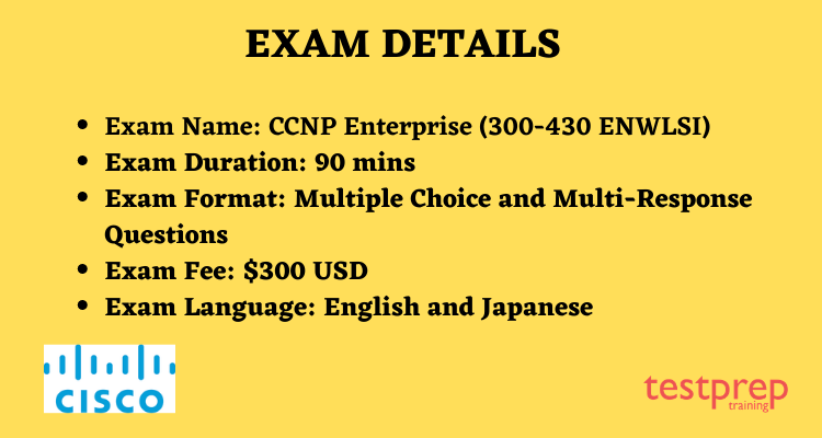 CCNP Enterprise (300-430 ENWLSI) exam details