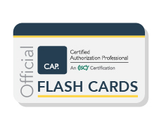  Certified Authorization Professional FLASHCARDS