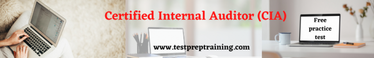  Certified Internal Auditor (CIA) free practice test