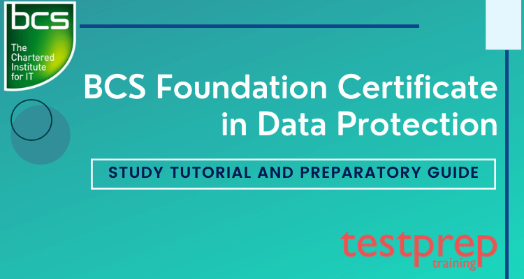 BCS Foundation Certificate in Data Protection Online Tutorial