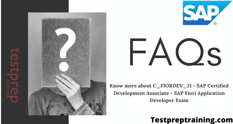 C_FIORDEV_20 - SAP Fiori Application Developer FAQs