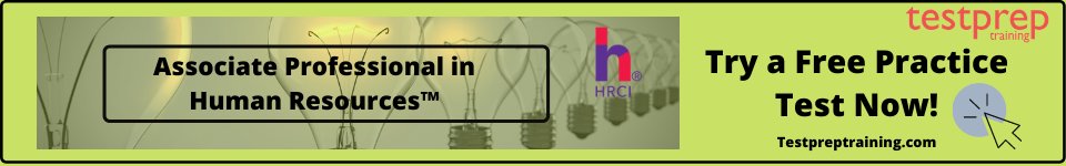 Associate Professional in Human Resources free test 
