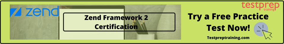 Zend Framework 2 Certification free test