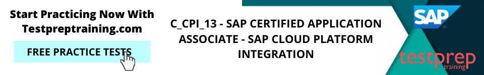 Free Test Certified Application Associate - SAP Cloud Platform Integration