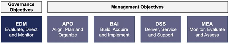 COBIT 2019 objectives