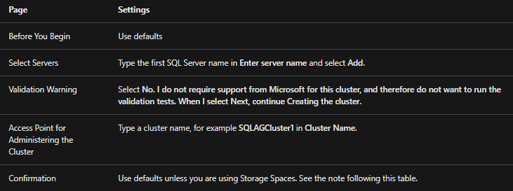 create cluster