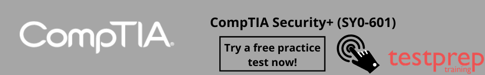 CompTIA Security+ (SY0-601) Free test