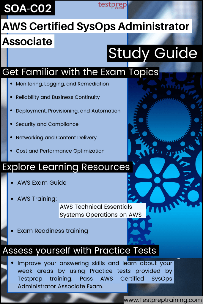 AWS Certified SysOps Administrator Associate (SOA-C02) study guide