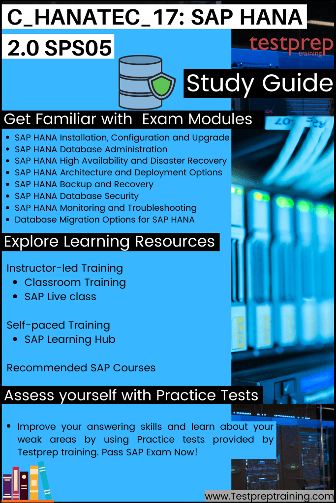 C_HANATEC_17: SAP HANA 2.0 SPS05 study guide