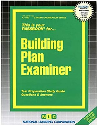 Building Plan Examiner(Passbooks) (Career Examination Series) by National Learning Corporation (Author) reference books
