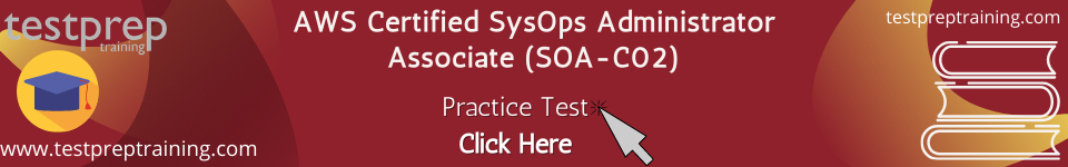 AWS SysOps Administrator Associate Practice test