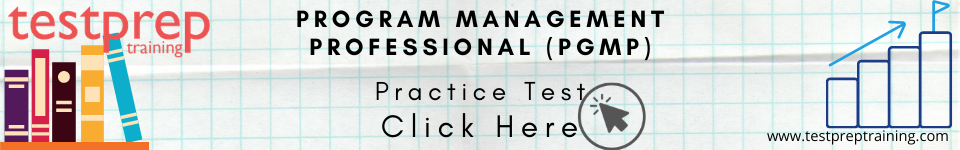 Program Management Professional (PgMP) Practice test