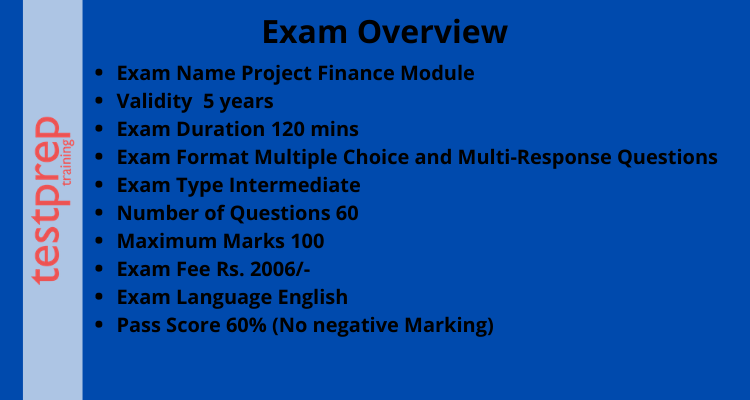 Project Finance Module (Intermediate) exam overview