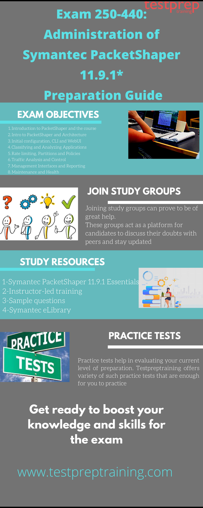 Exam 250-440: Administration of Symantec PacketShaper 11.9.1* preparation guide