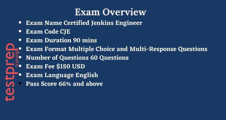 Certified Jenkins Engineer (CJE) 
exam overview