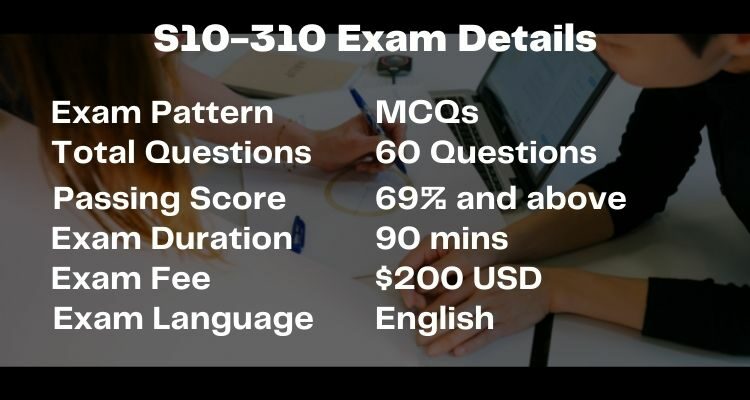 S10-310 exam details 
