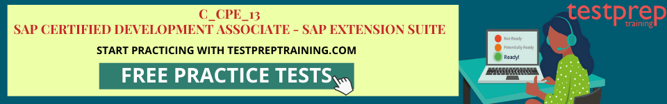 SAP C_CPE_13 Free Practice Tests
