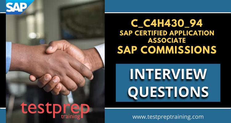 SAP C_C4H430_94 Interview Questions