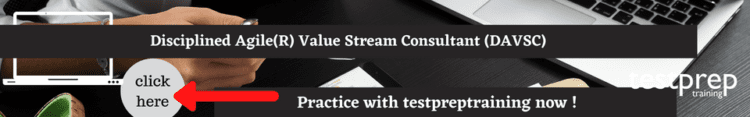 Disciplined Agile(R) Value Stream Consultant (DAVSC) free practice test