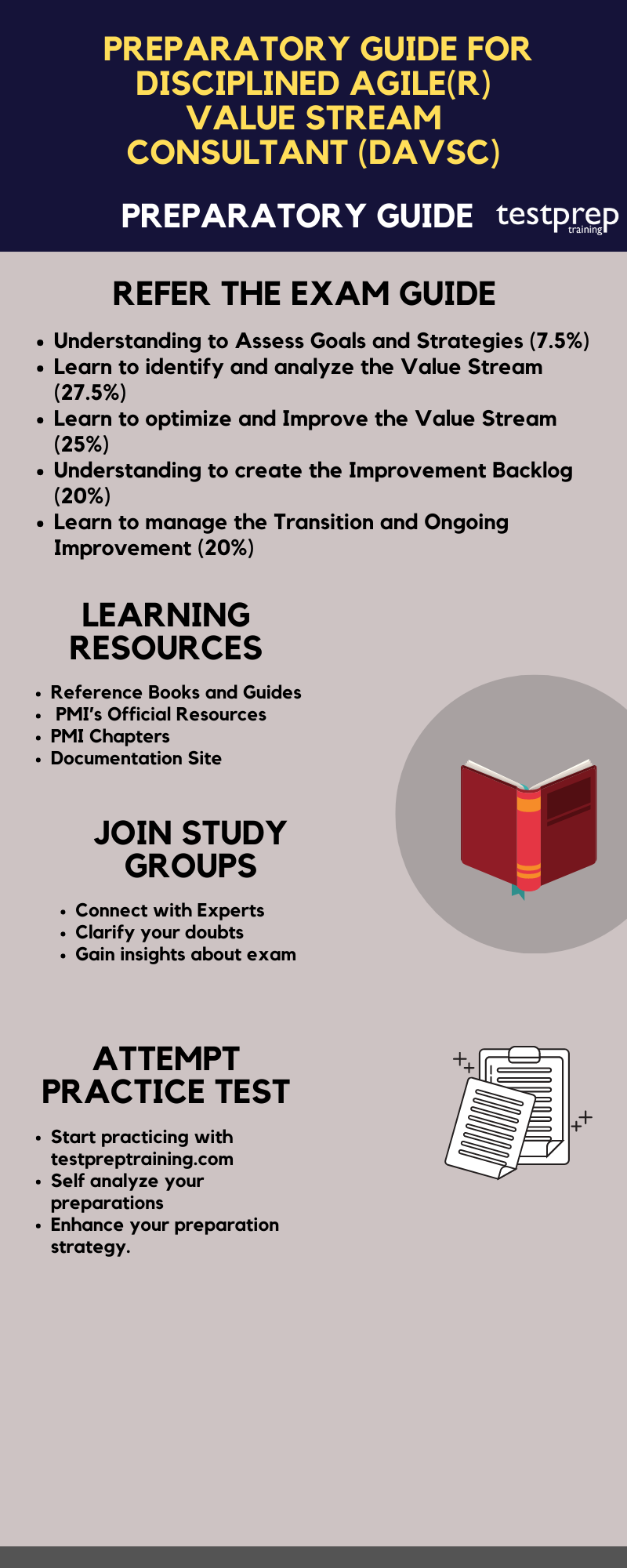 Preparatory Guide: Disciplined Agile(R) Value Stream Consultant (DAVSC)