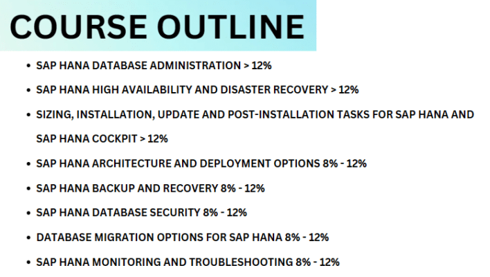 course outline