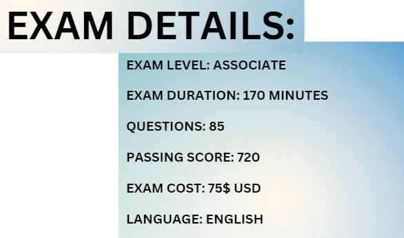 aws exam detail