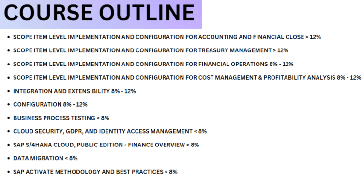 course outline