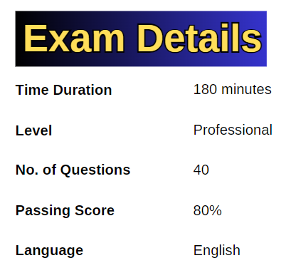 exam details sap