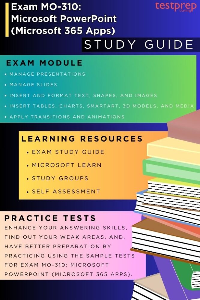 study guide MO-310: Microsoft PowerPoint